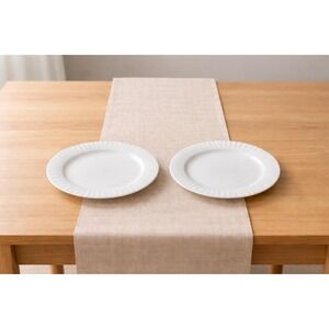 CorningWare White Salad Plates Set of 2 | 8 Inch Ceramic Plates